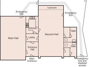 Strangways Hall plan