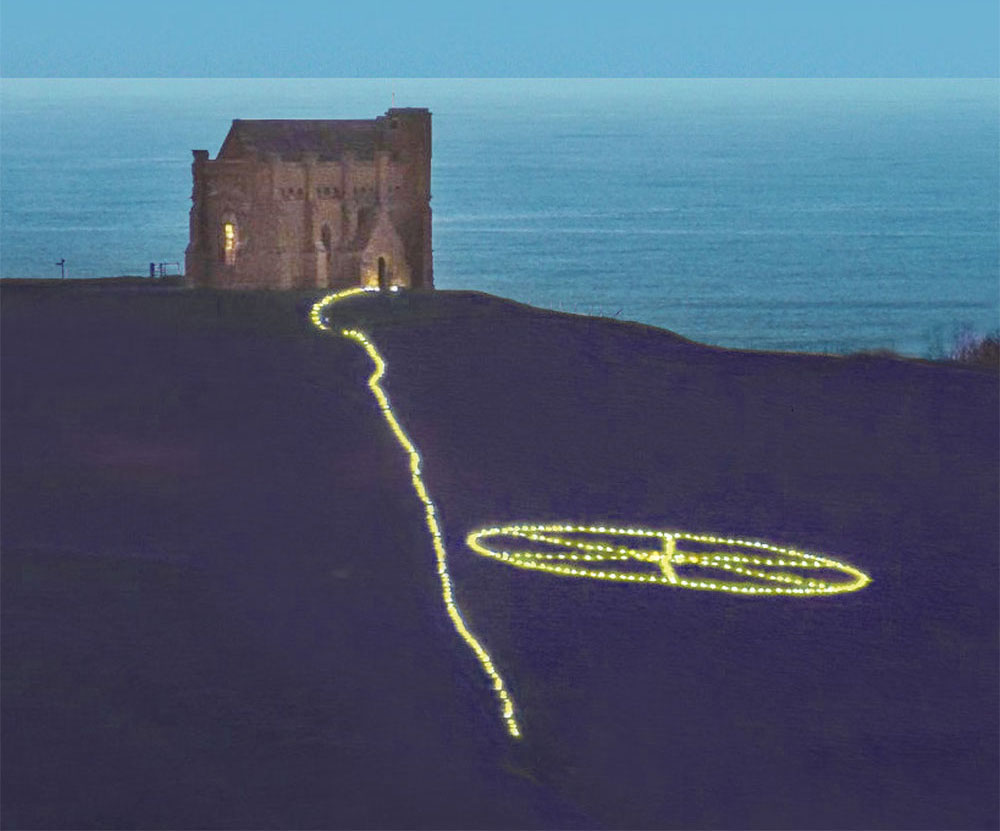 Candles on St Catherine’s Hill 2024